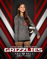 2021-2022 Sunnyside High School Volleyball